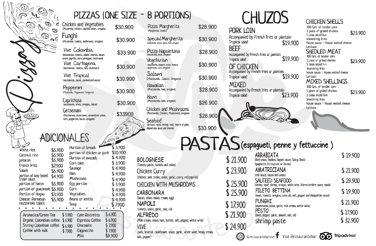 Vive Restaurante Bar Colombiano Photo Menu 4