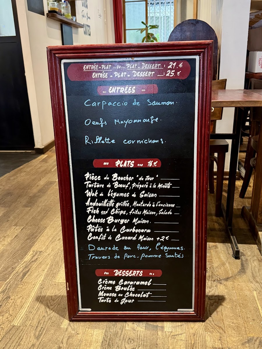 L'Anecdote Photo Menu 3