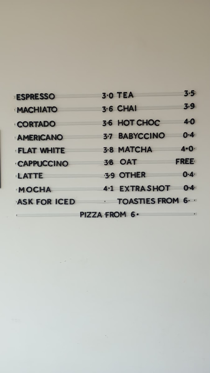 Clifftop Café Photo Menu 2