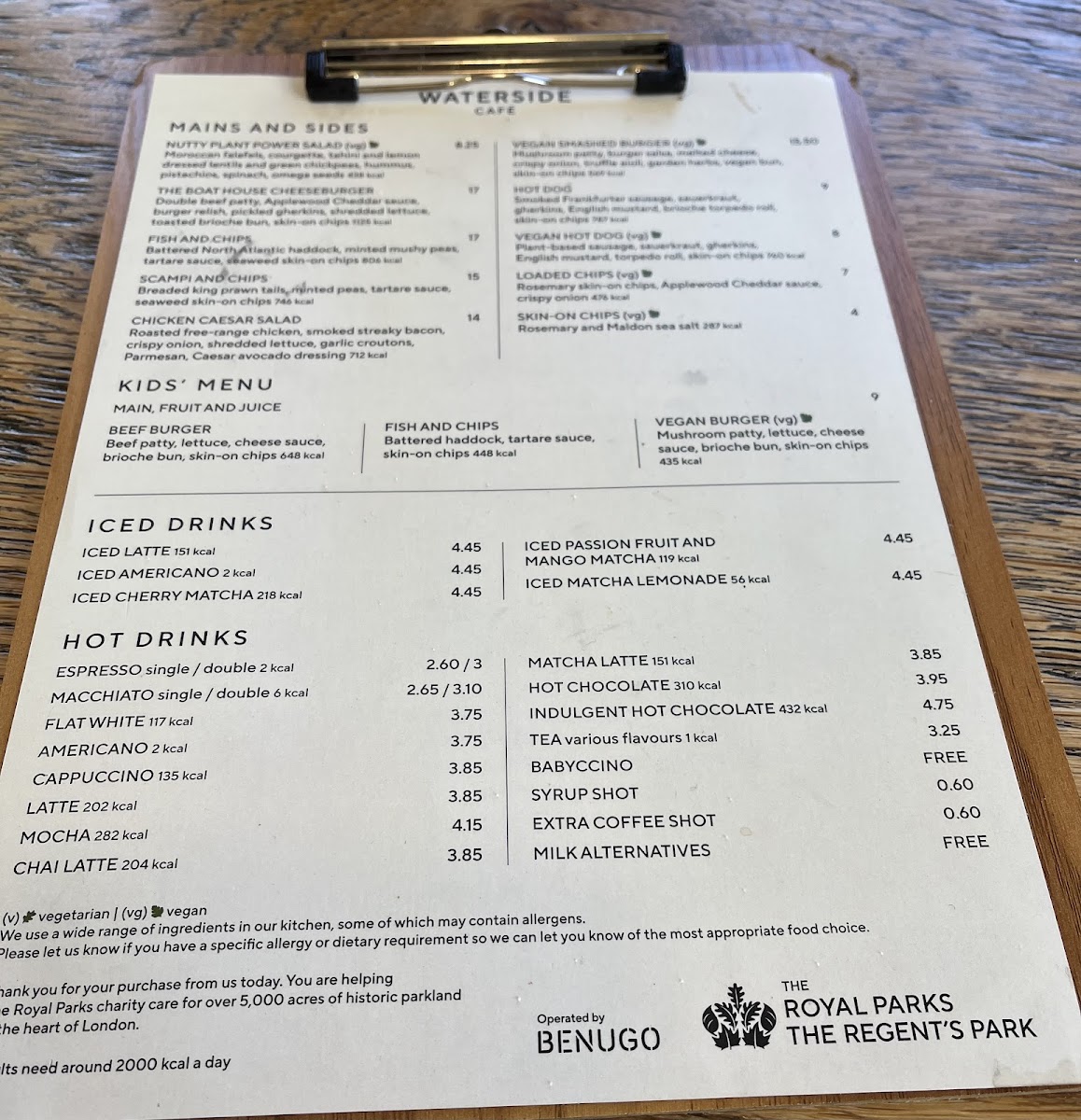 The Waterside Café Photo Menu 5