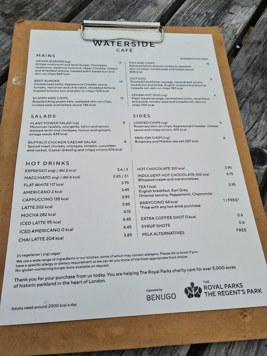 The Waterside Café Photo Menu 6