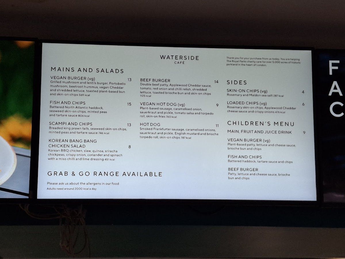 The Waterside Café Photo Menu 9