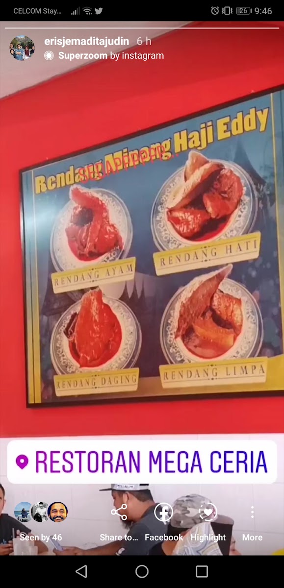 Restoran Mega Ceria Photo Menu 3
