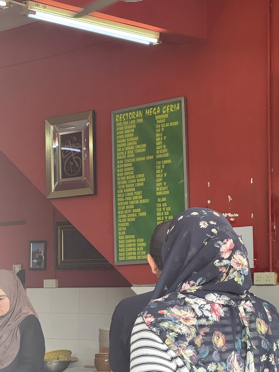 Restoran Mega Ceria Photo Menu 5