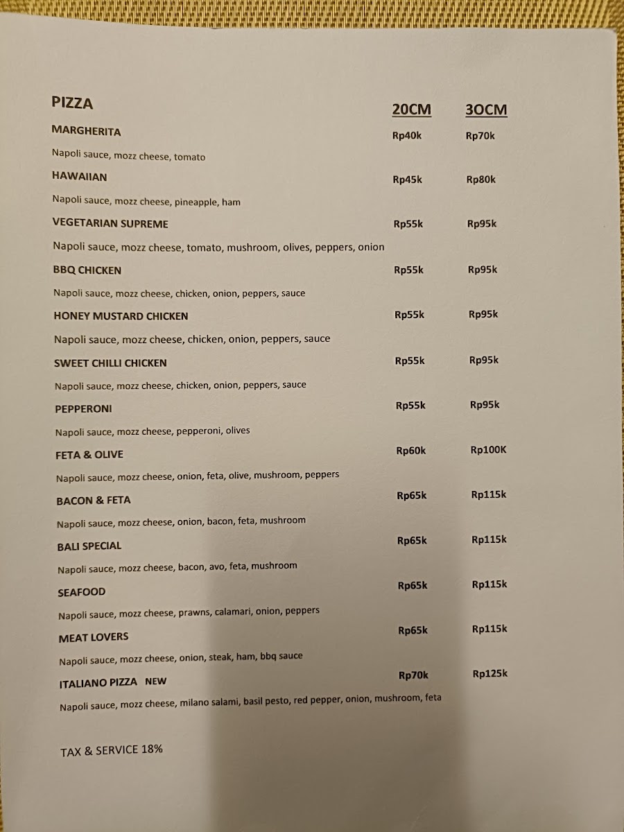 Olip's Restaurant Photo Menu 10