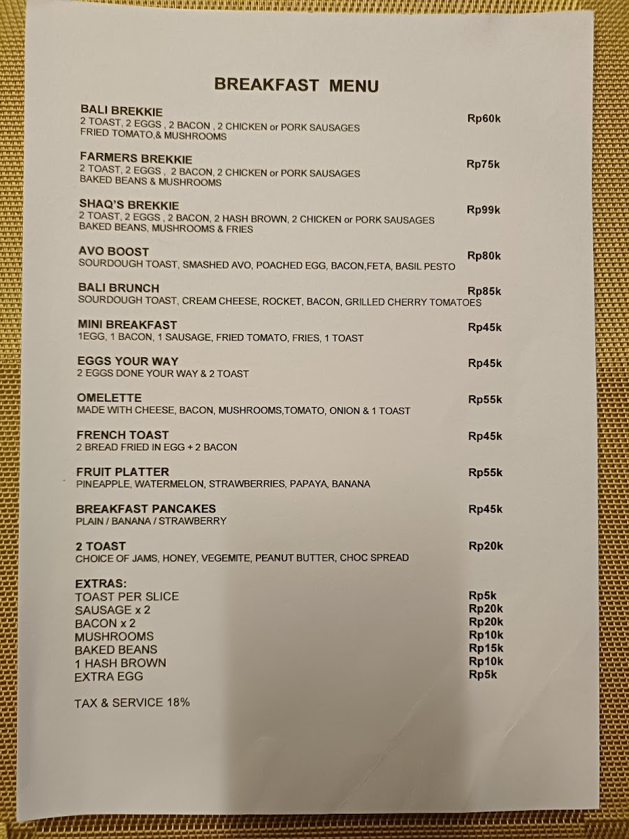 Olip's Restaurant Photo Menu 3