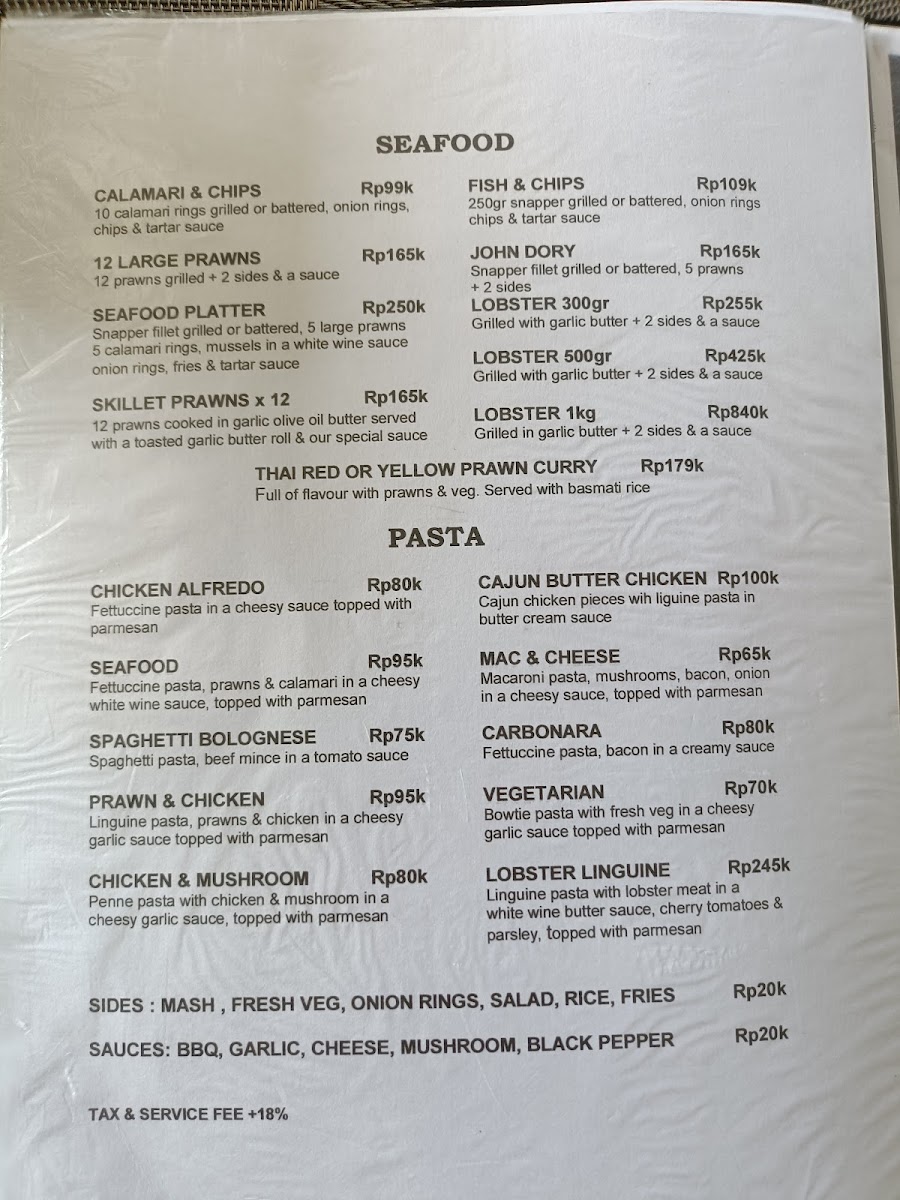 Olip's Restaurant Photo Menu 7