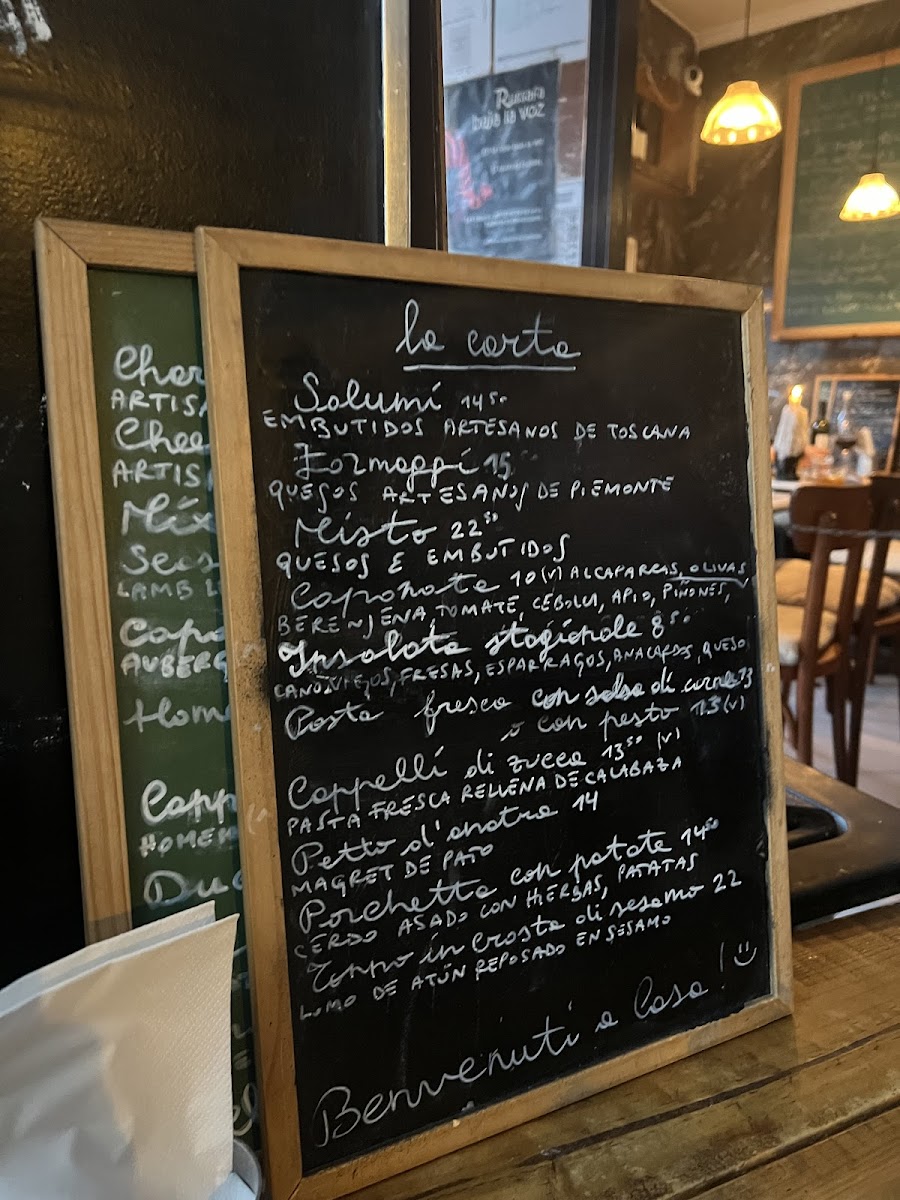 Osteria vino e cucina Photo Menu 1