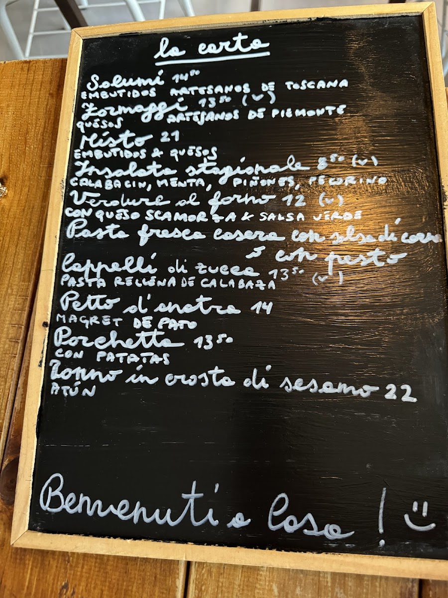 Osteria vino e cucina Photo Menu 3