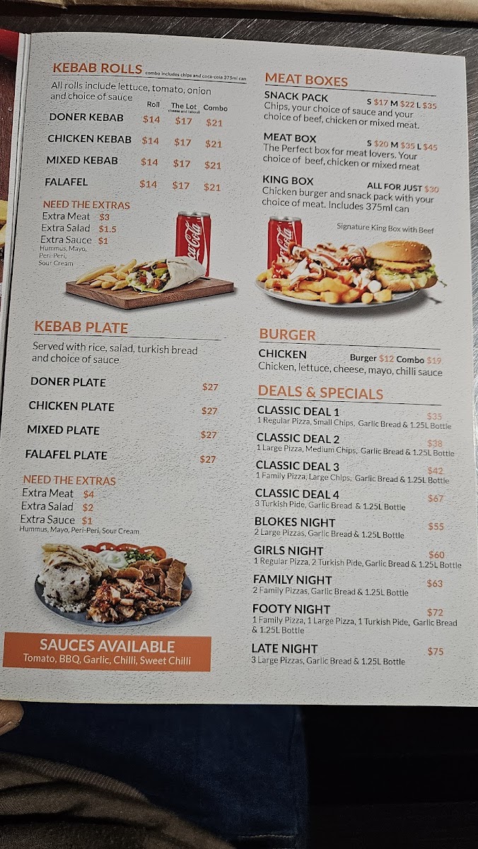 King of Kebabs Photo Menu 1