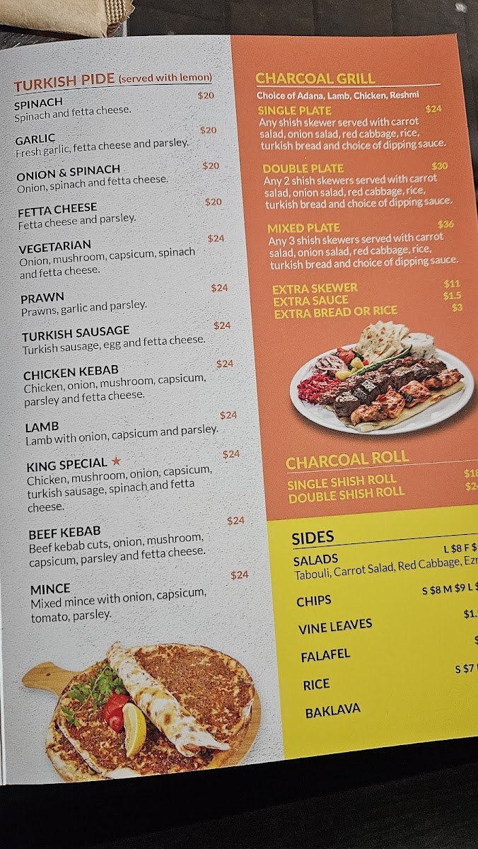 King of Kebabs Photo Menu 2