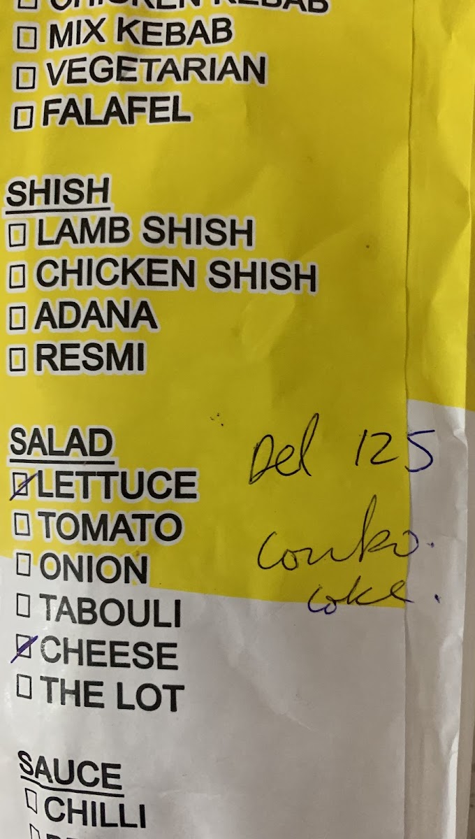 King of Kebabs Photo Menu 8
