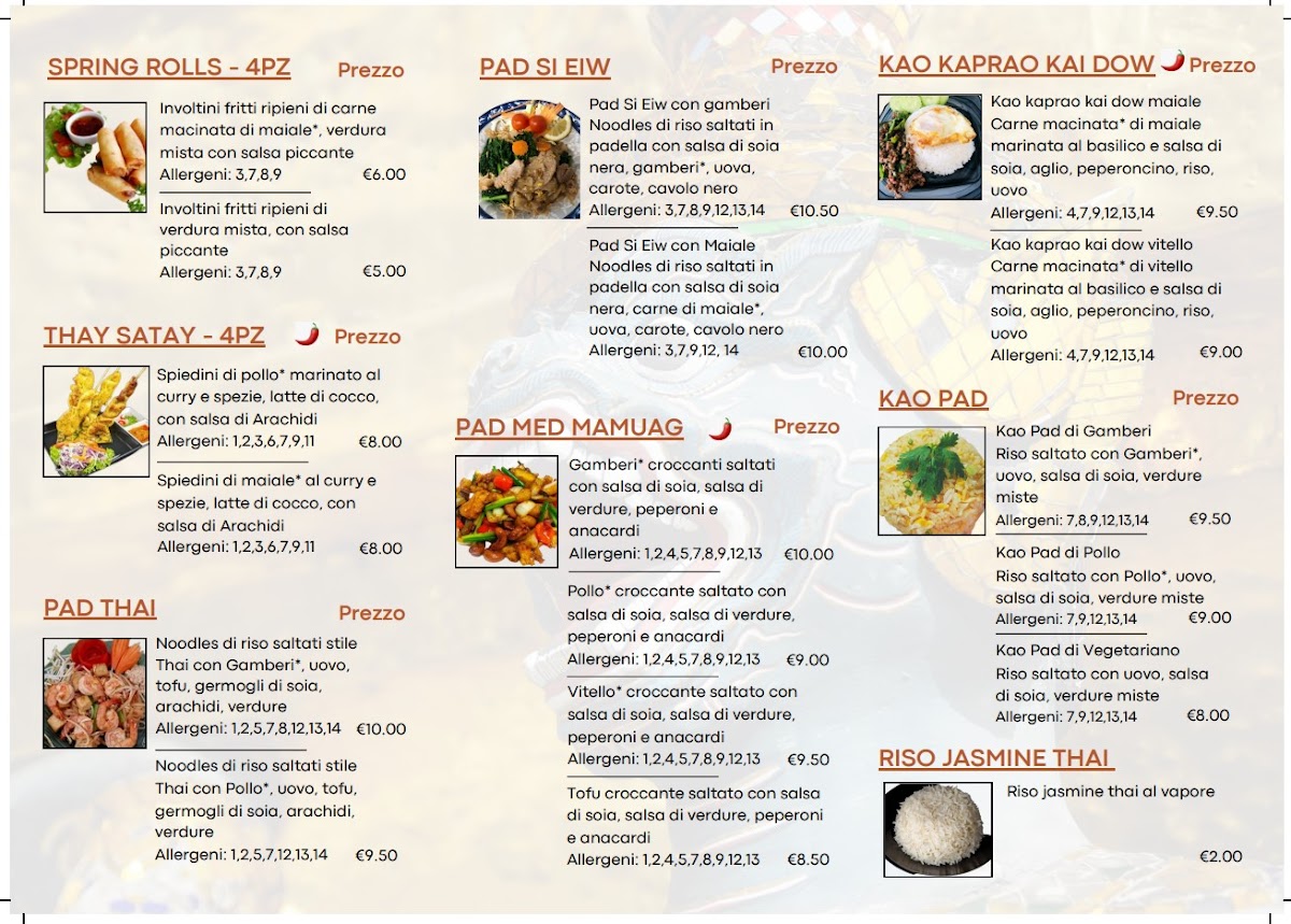Ciao Thai Photo Menu 1