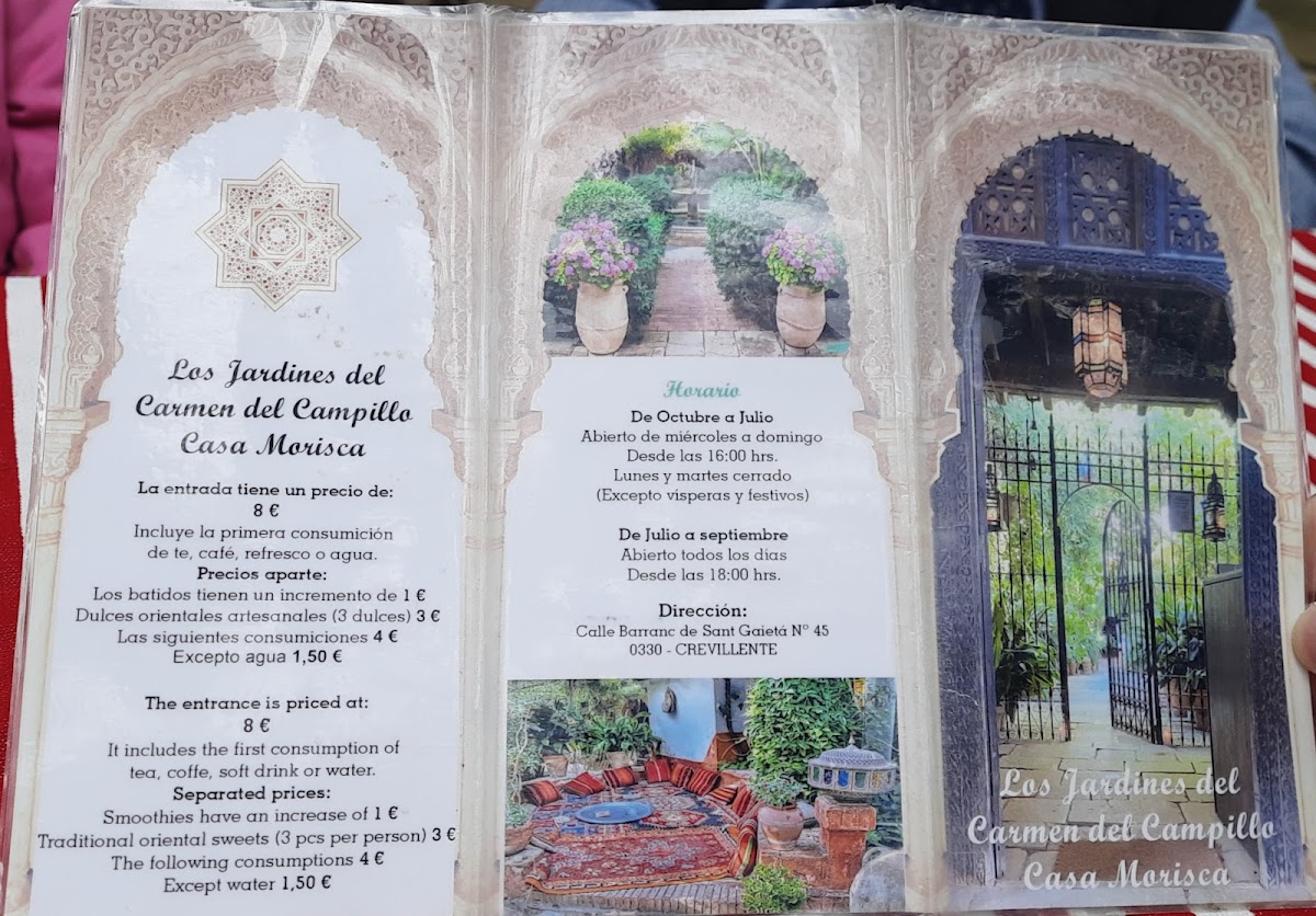 Tetería Carmen del Campillo Photo Menu 7