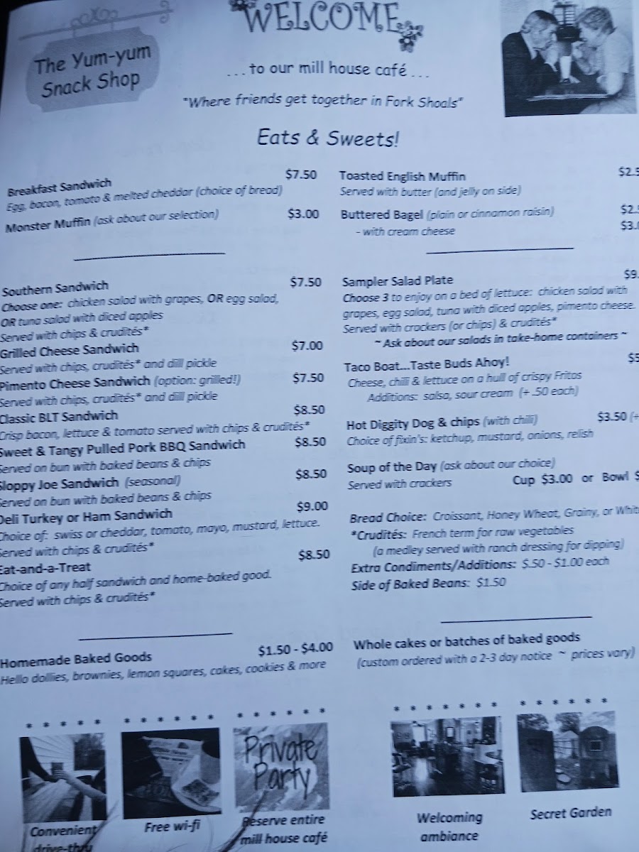 Yum-Yum Snack Shop & Cafe Photo Menu 4