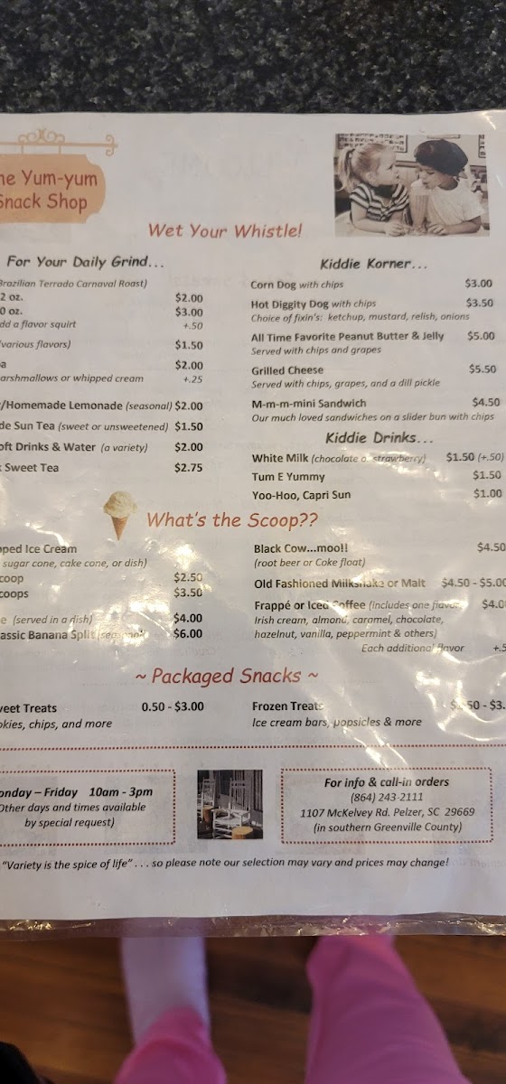 Yum-Yum Snack Shop & Cafe Photo Menu 5