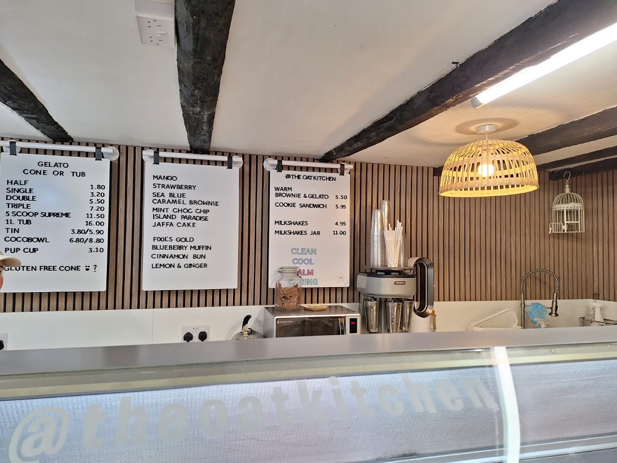 Pilgrims Gelateria Photo Menu 1