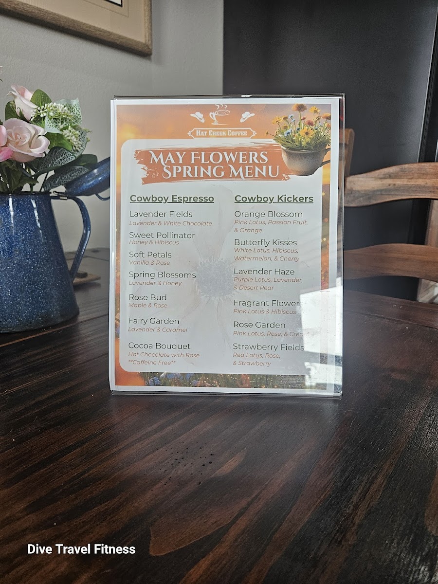 Hat Creek Coffee Photo Menu 4