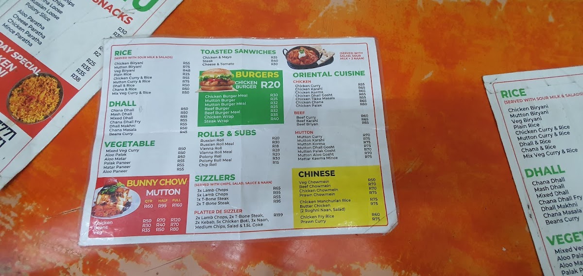 Bismillah Chicken Tikka & Fast Food Photo Menu 10