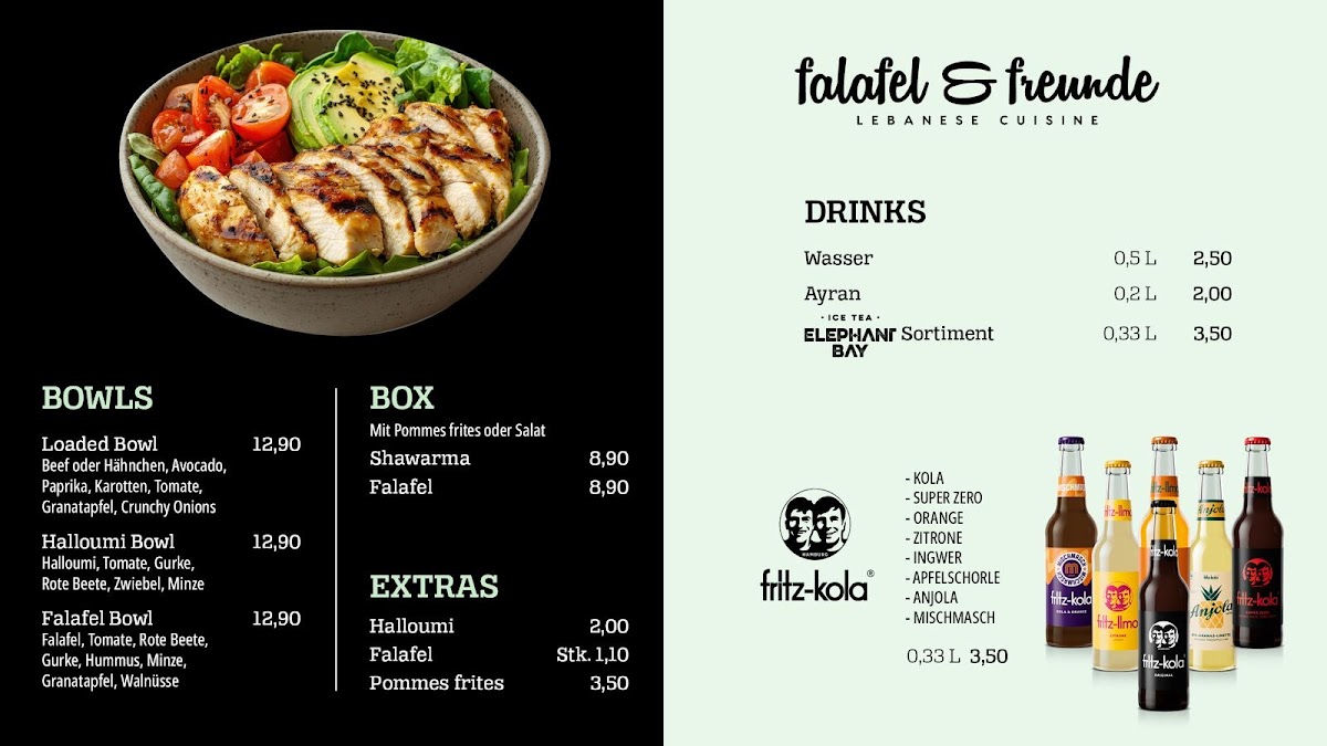 Falafel und Freunde Photo Menu 5