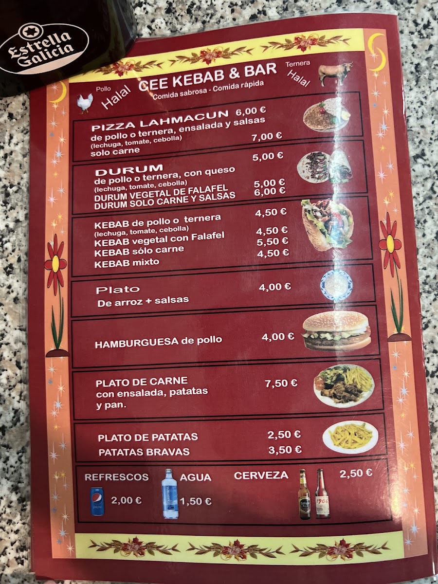 CEE KEBAB & BAR Photo Menu 1