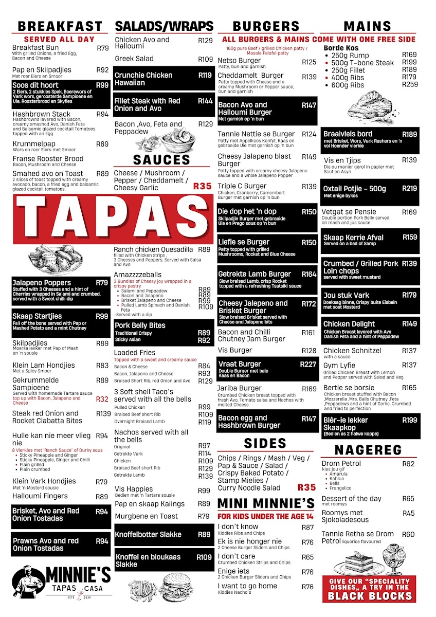 Minnie's Tapas Casa Photo Menu 1