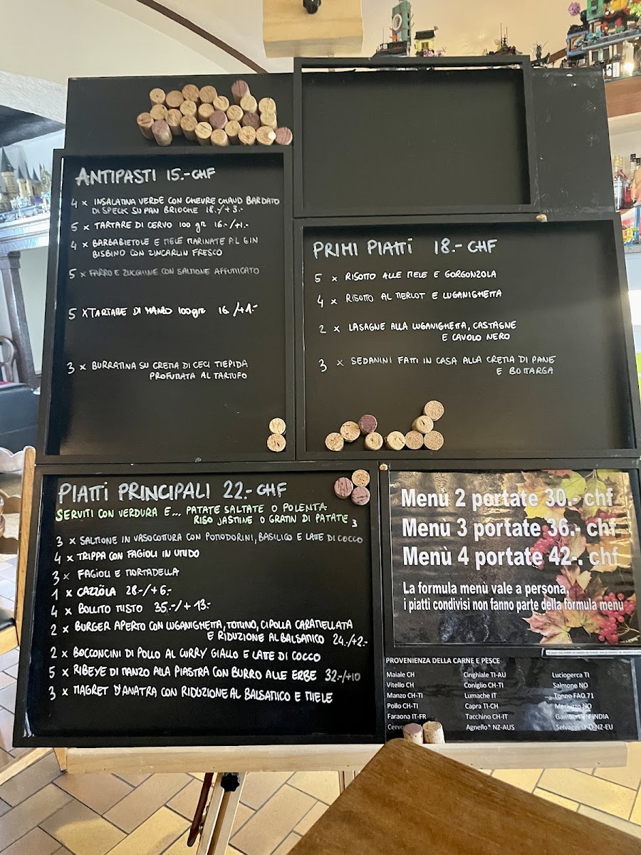 Osteria Grotto Croce Photo Menu 1