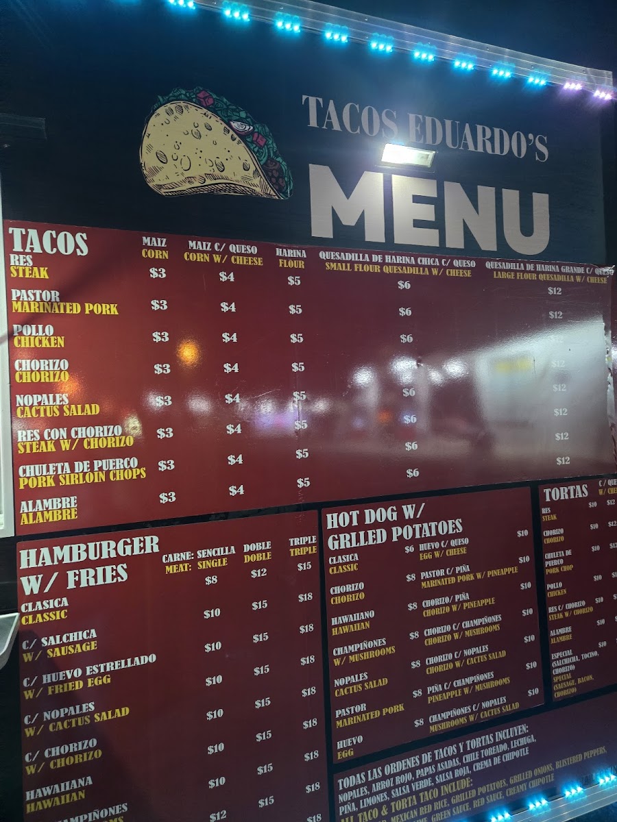 Tacos Eduardo's Photo Menu 1