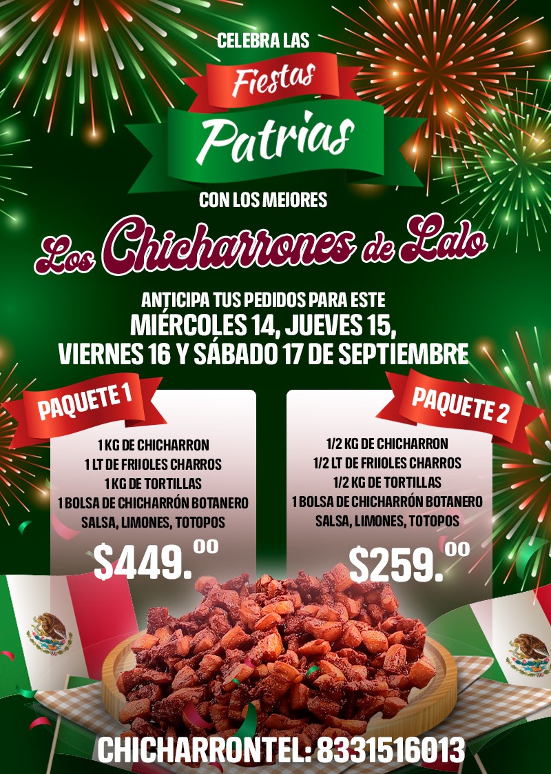 Los Chicharrones de Lalo Photo Menu 1