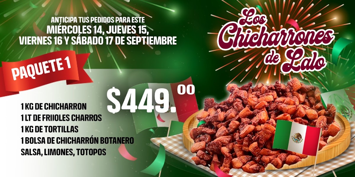 Los Chicharrones de Lalo Photo Menu 2