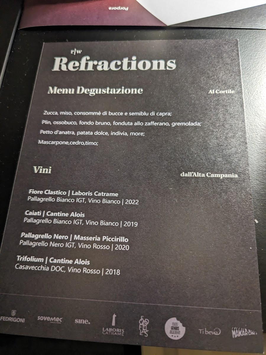 Al Cortile Photo Menu 3