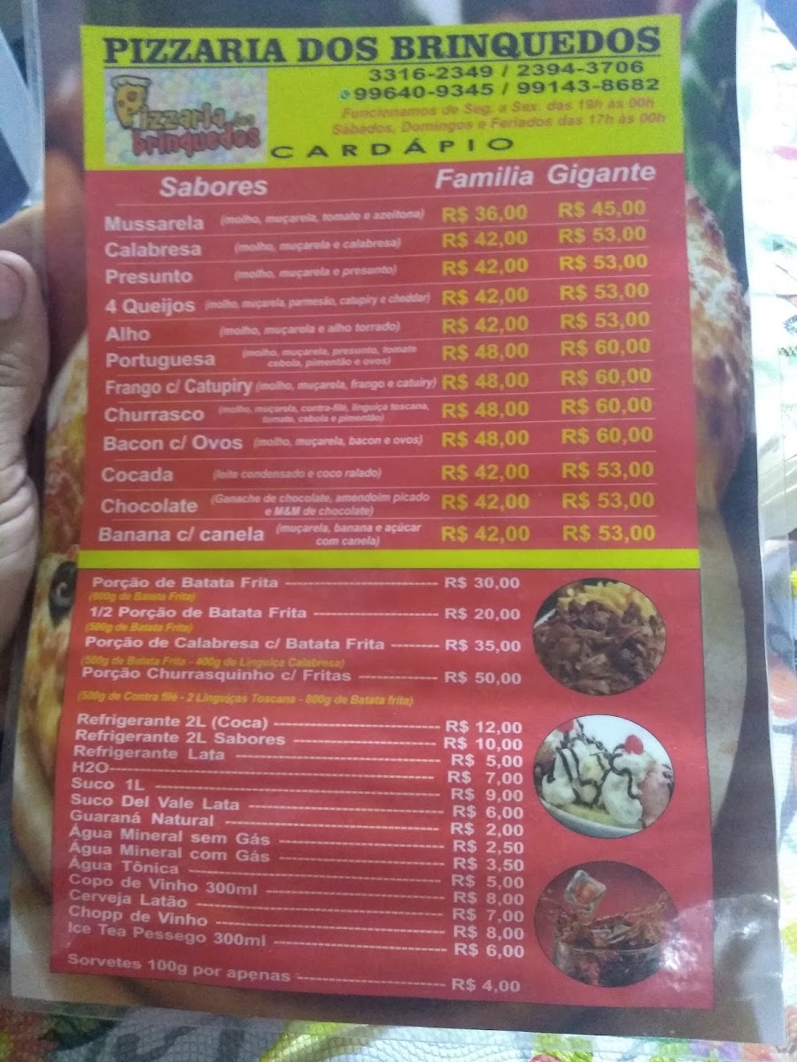 Pizzaria Dos Brinquedos Photo Menu 5