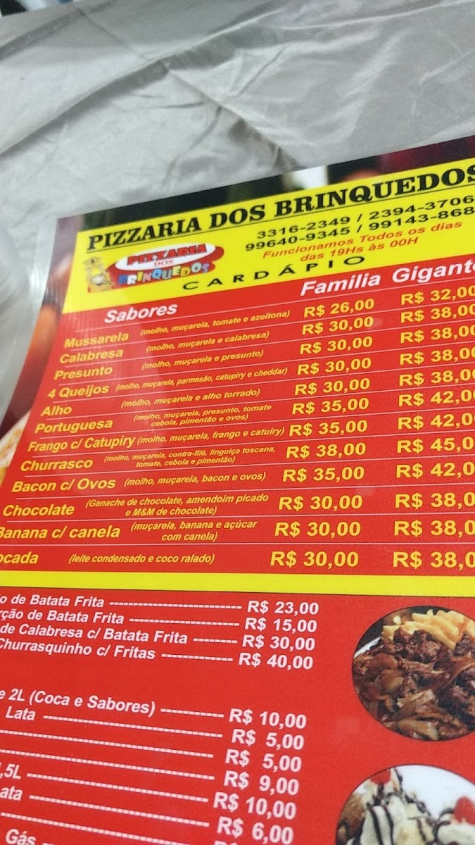 Pizzaria Dos Brinquedos Photo Menu 7