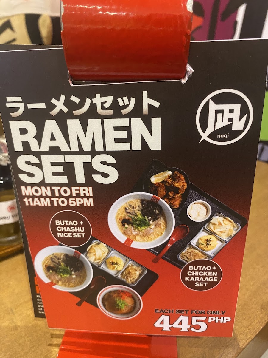 Ramen Nagi - Festival Mall Photo Menu 2