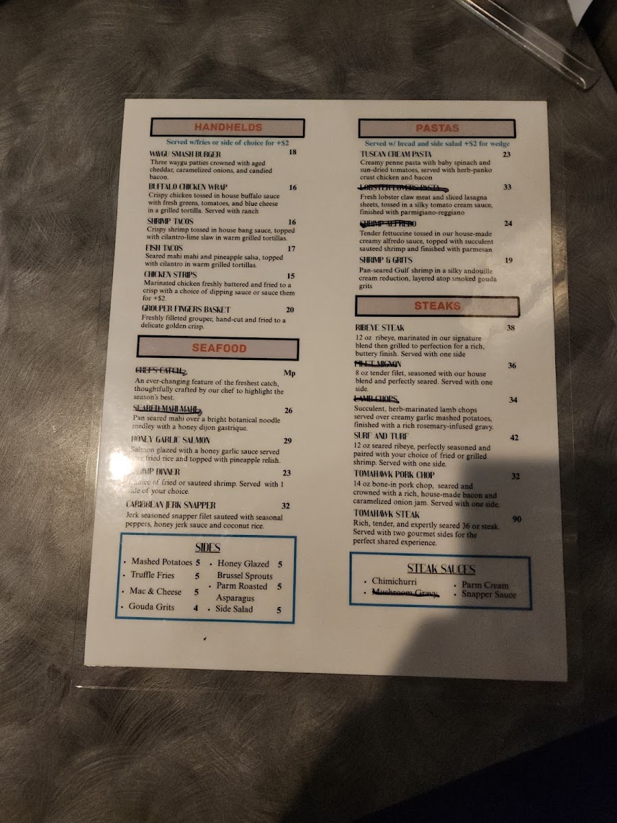 The Salty Snapper Photo Menu 9