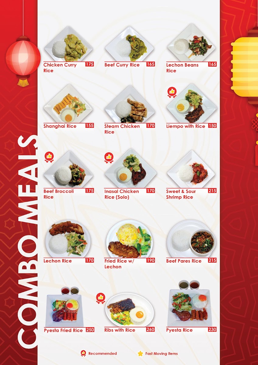 Pyesta Diner Photo Menu 3