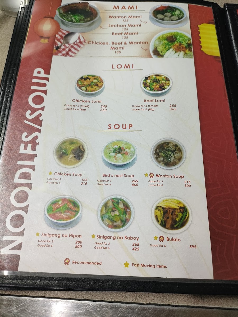 Pyesta Diner Photo Menu 6