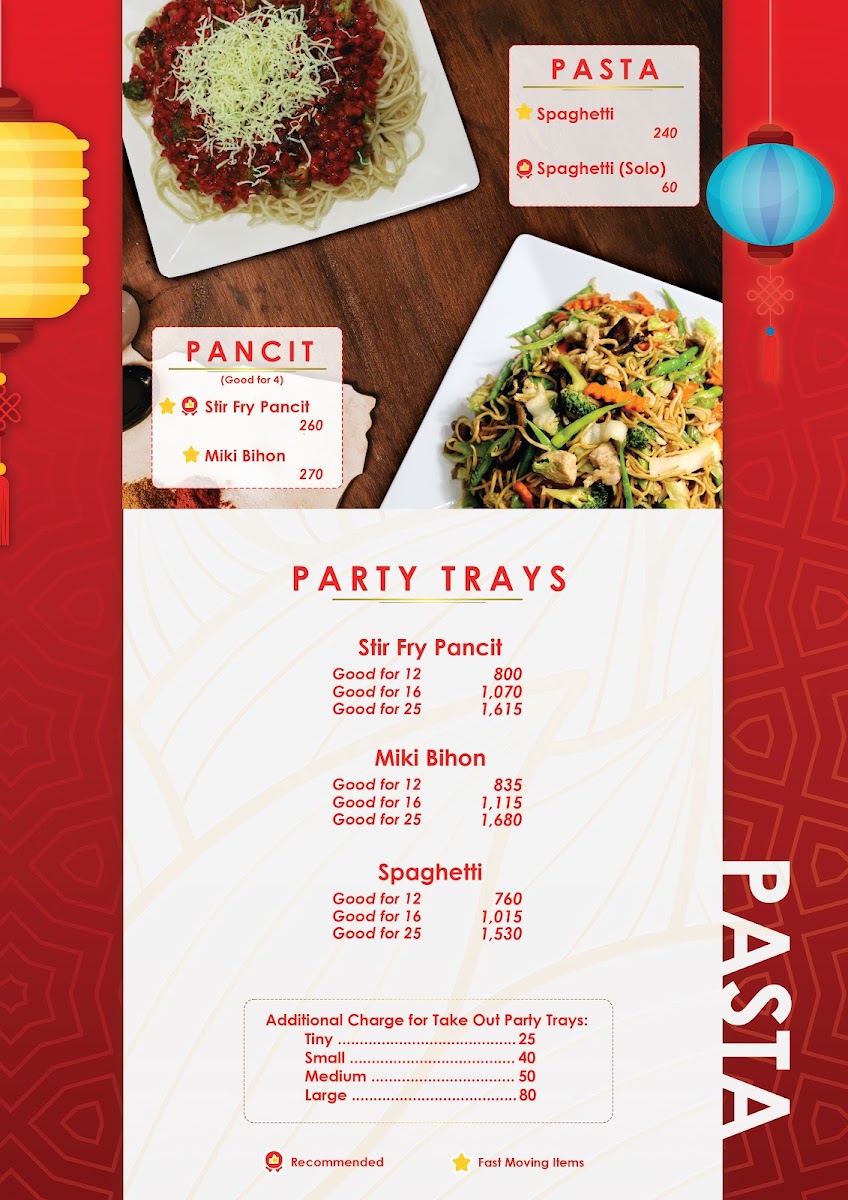 Pyesta Diner Photo Menu 8