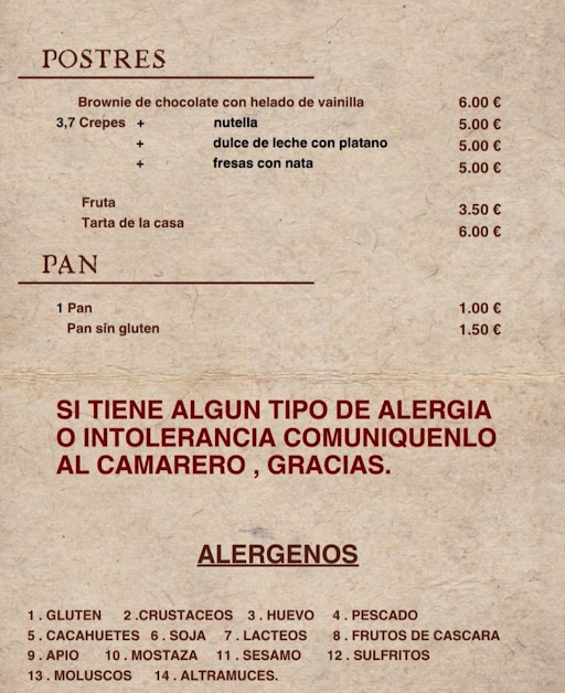 Restaurante Casa Manuela Photo Menu 4