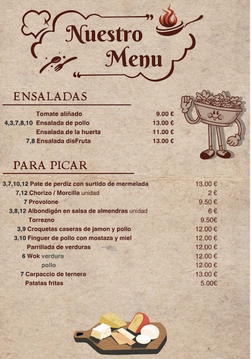 Restaurante Casa Manuela Photo Menu 5