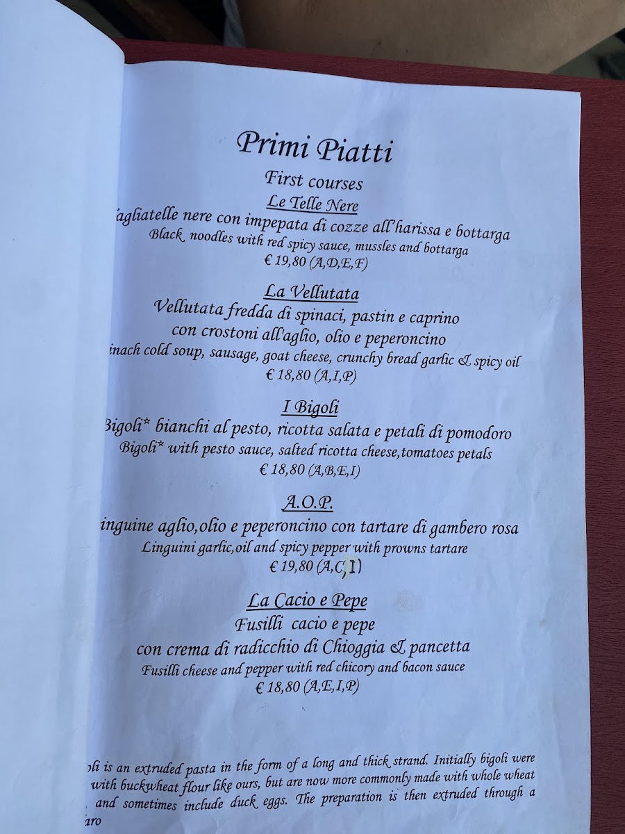 Osteria Bancogiro Photo Menu 7