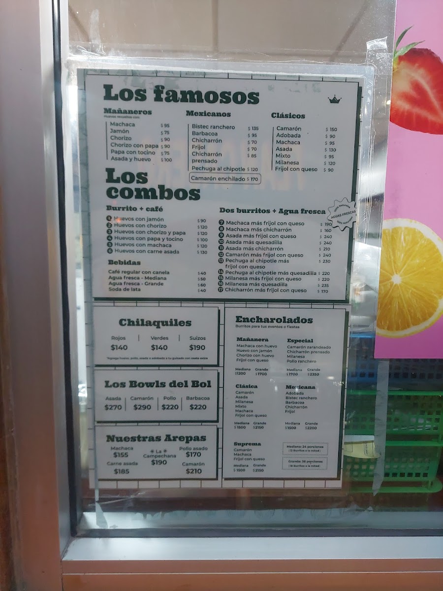 BOL CORONA Photo Menu 1