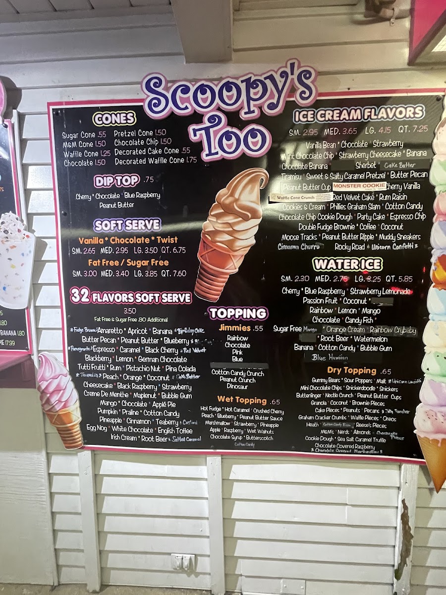 SCOOPY'S TOO Photo Menu 5