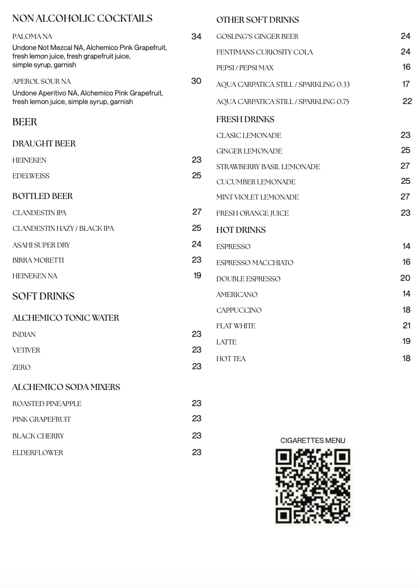 Animaletto House Photo Menu 2
