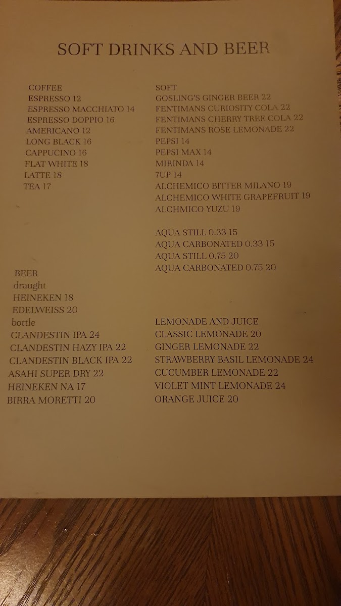 Animaletto House Photo Menu 6