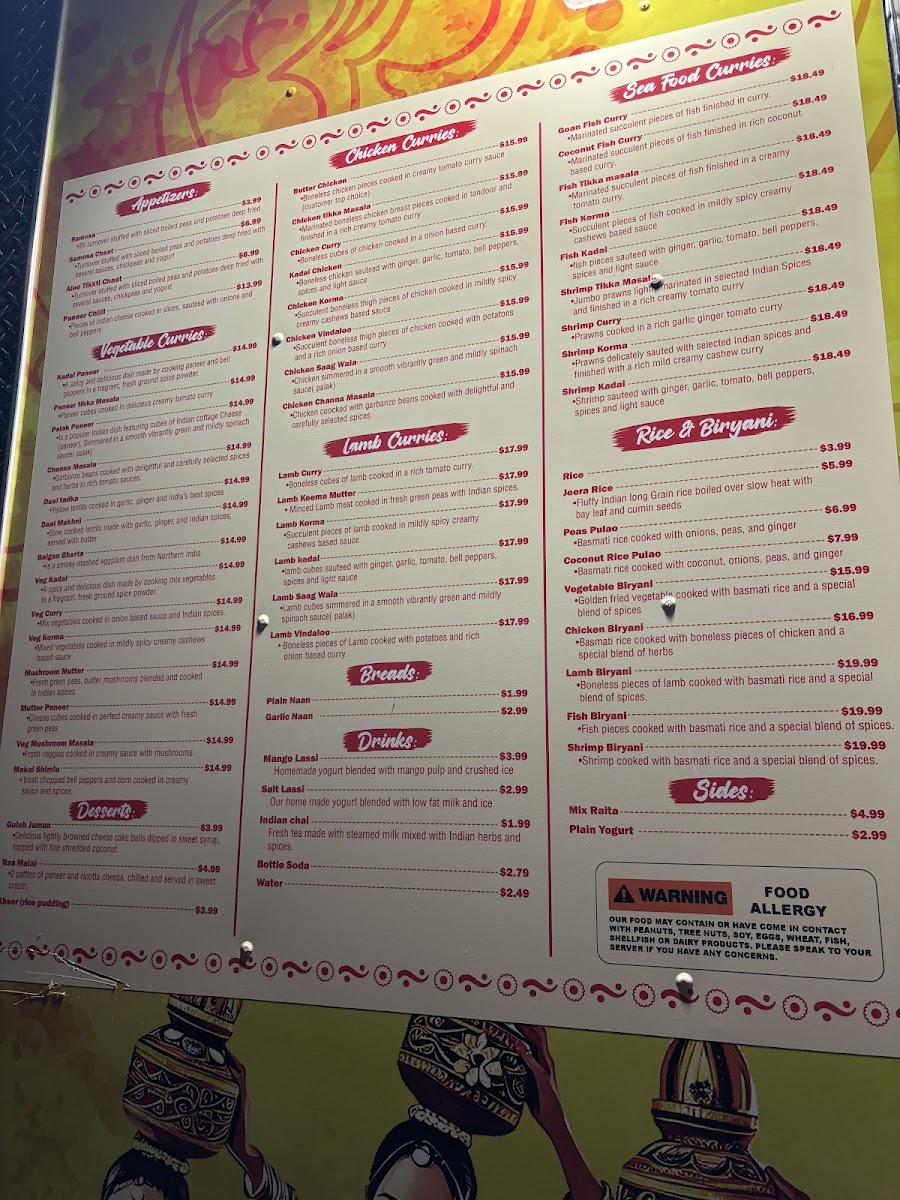 NaanStop Curry Photo Menu 2