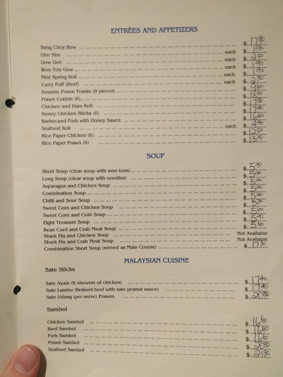 Bambusia Chinese Restaurant Photo Menu 10