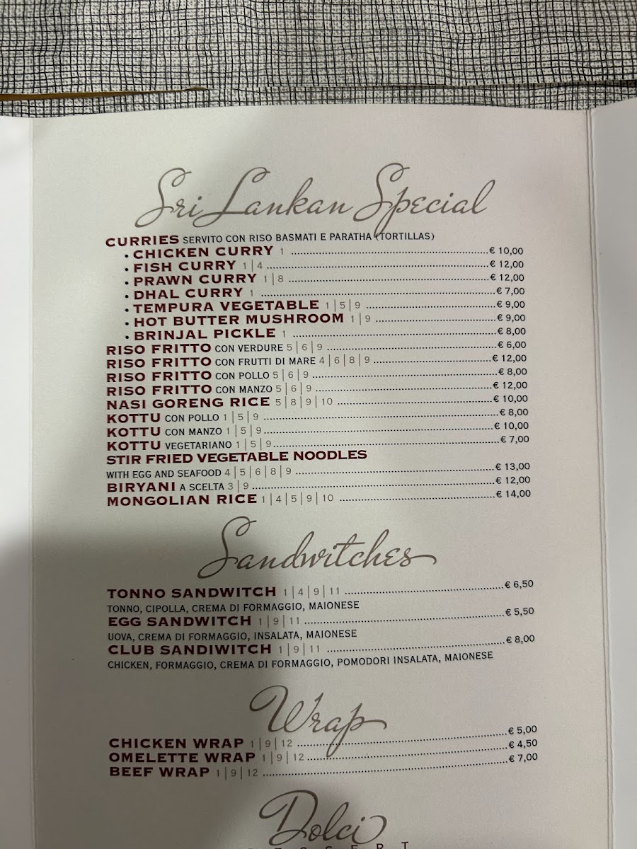 KANI'S RESTAURANT & BAR Photo Menu 1