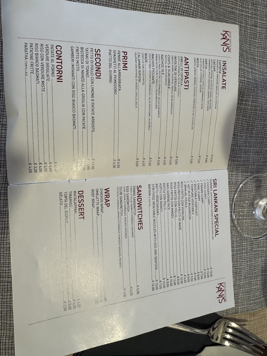 KANI'S RESTAURANT & BAR Photo Menu 2