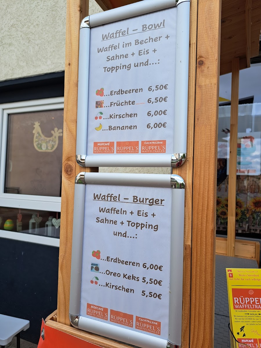 Rüppel's Waffeltrailer und Hofcafé Photo Menu 2